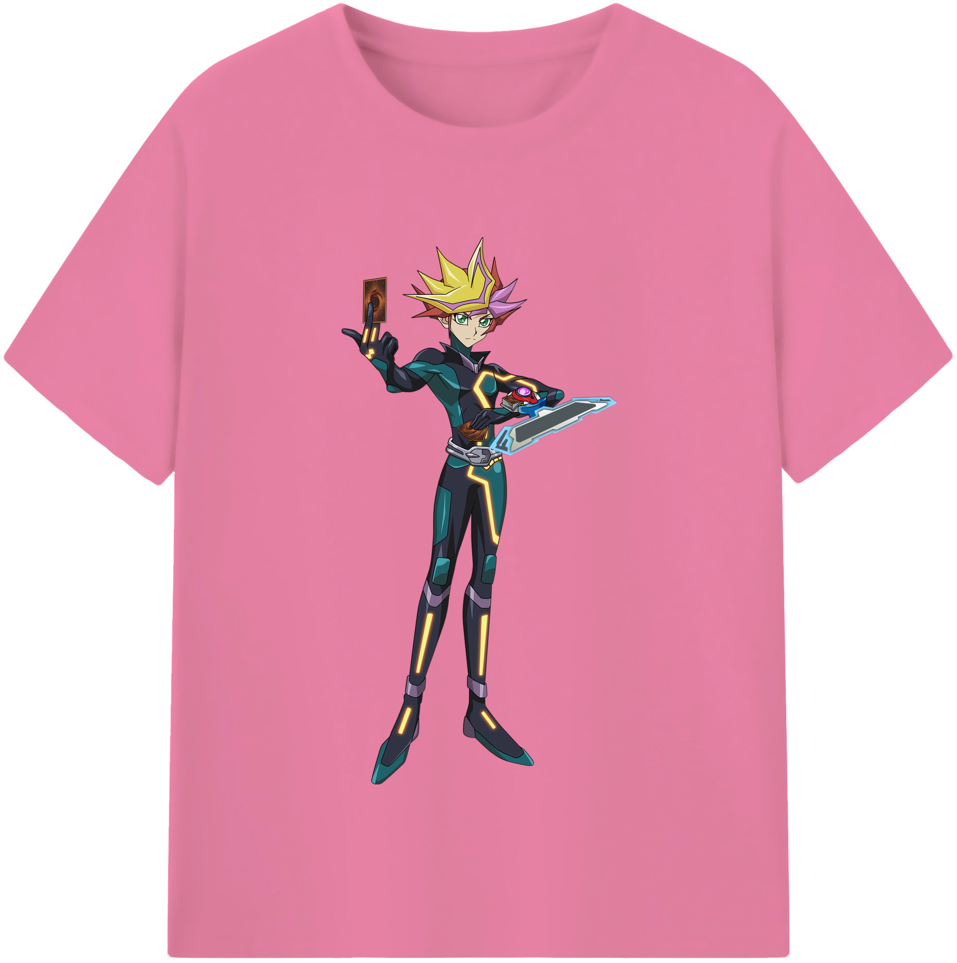 （画像用） 遊☆戯☆王 Yu-Gi-Oh! 綿100％半袖Tシャツ（フロントプリント）